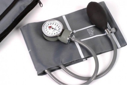 Baumanometro aneroide color azul