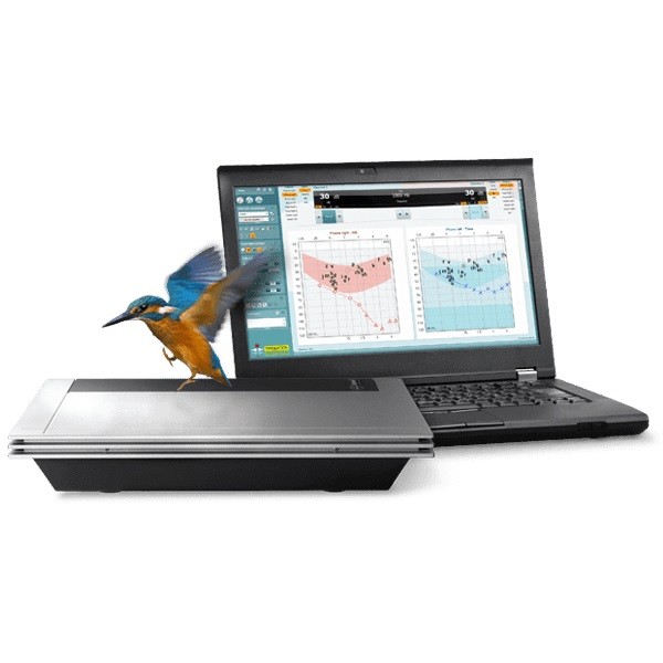 Audiometro de 2 canales basado en PC Mod. Equinox 2.0 con programa de audiómetria completo