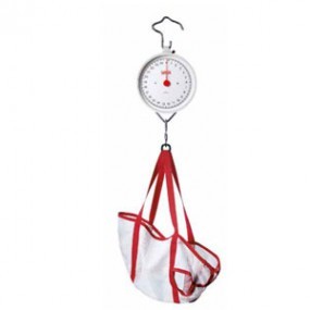 Bascula pediatrica mecanica de suspesion 25 kg div 50g
