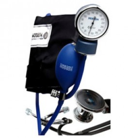 Kit de baumanómetro económico y estetoscopio doble