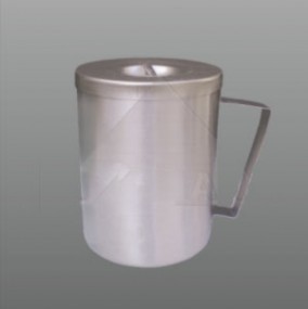 Jarra para suero de acero inoxidable