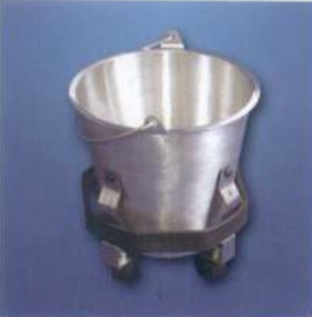 Portacubeta de acero inoxidable