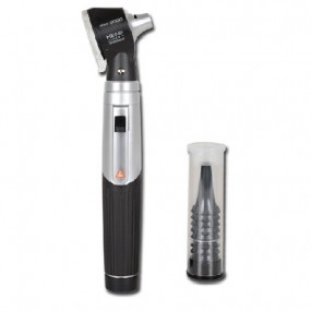 Otoscopio mini3000 con mango de pilas, 5 especulos desechables
