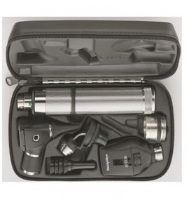 Estuche de diagnostico recargable halogeno 3.5V rinoscopio