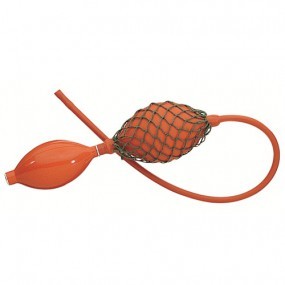 Insuflador de pera de goma doble