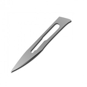 Hoja de bisturí 11 al alto carbon caja con 100 piezas