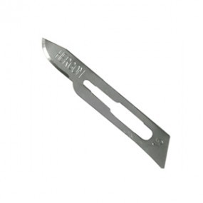 Hoja de bisturí 15 al alto carbon Caja con 100 pzs