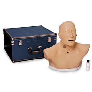 Simulador de cuidados para traqueotomia