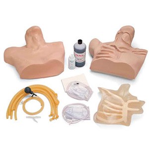 Simulador de canalización venosa central