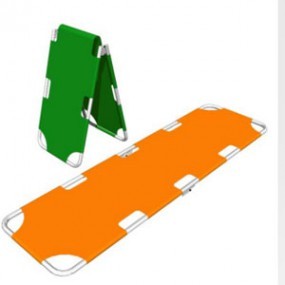 Camilla para rescate plegadiza cromada