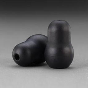 Olivas suaves largas negras para estetoscopio Littman