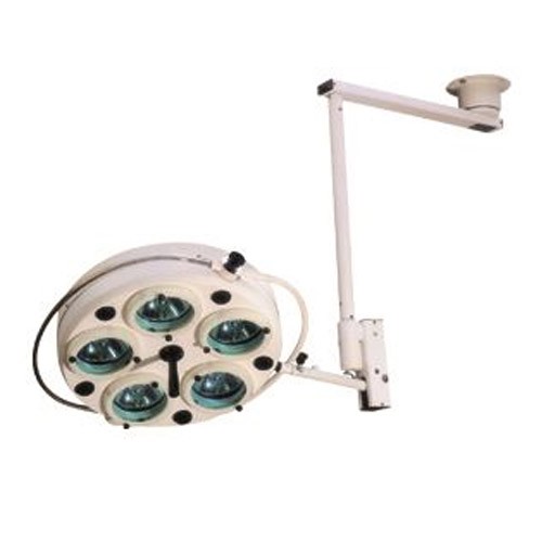 Lámpara para quirófano sencilla de techo 50,000 luces soporte articulado