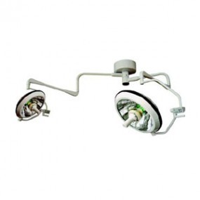 Lámpara para quirófano doble de techo de 120,000 - 150,000 luxes luz Halogena Mod. Ultratec 6000