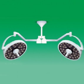 Lámpara para quirófano doble de techo de 65,000 Luxes de LED, Línea Excel 1000