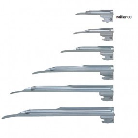 Hoja para laringoscopio de acero inoxidable Miller No. 00