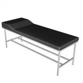 Chaise longue tubular esmaltado