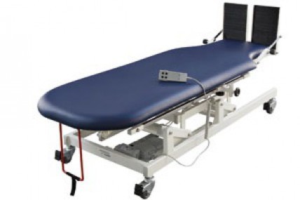 Mesa con elevador 0 a 90 grados gris