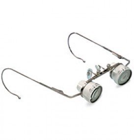 Lupa Heine binocular C 2.3x340 mm en estuche