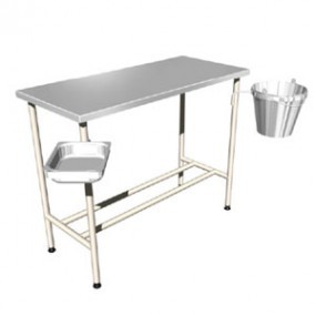 Mesa veterinaria de exploracion (sin cubeta ni palangana)