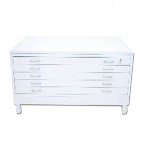 Planero horizontal gabinete de cinco cajónes