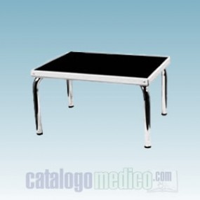 Banqueta tubular cromada