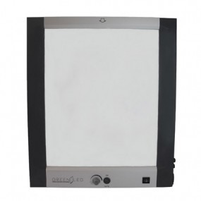 Negatoscopio plano 1 placas led 6300 lux