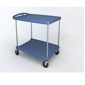 Carro utilitario de 595x873x902 mm de 2 repisas