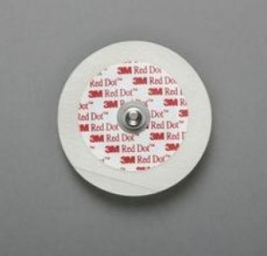 Electrodo pediatrico de broche Red-Dot 50 piezas