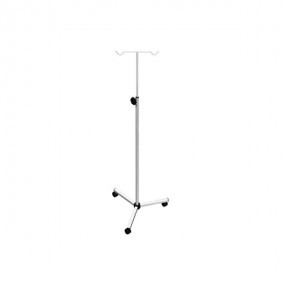 Portasueros de base tubular desarmable cromada