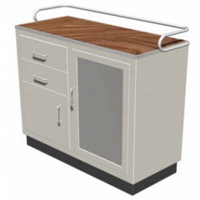 Gabinete doble esmaltado