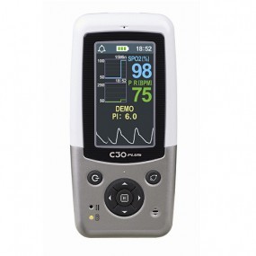 OxÍmetro de pulso de mano con Software