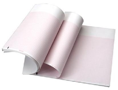 Papel para electrocardiógrafo cp50 tipo Z paquete con 10 rollos