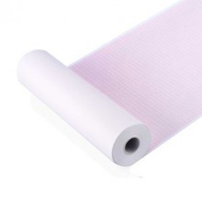 Papel para electrocardiógrafo Carewell de 12 canales paquete con 10 piezas