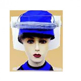 Protector de acrilico para cara y cabeza tipo "Careta"