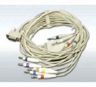 Cable para ECG de 10 puntas para 12 derivaciones para Cardiocare 2000 y Cardiotouch 3000