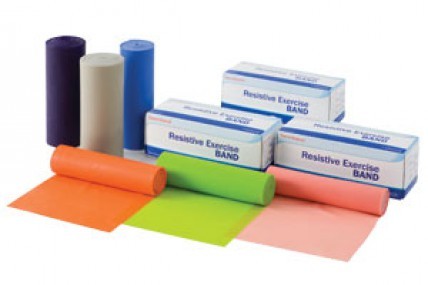 Banda para ejercicio fuerte color morado 5.5m