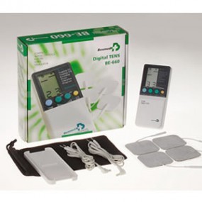 Tens digital dual de 2 canales, pantalla LCD