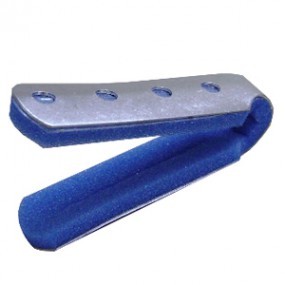 Férula para dedo tipo catre de aluminio