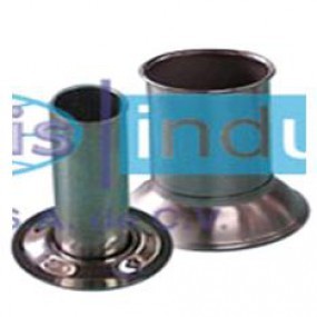 Portatermometro individual capacidad 1 pieza 10 x 2.5 cm diametro superior x 5.5 cm diam inferior