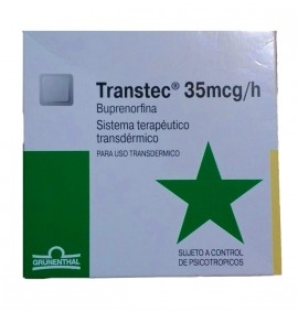 Transtec 2 Parches 20mg