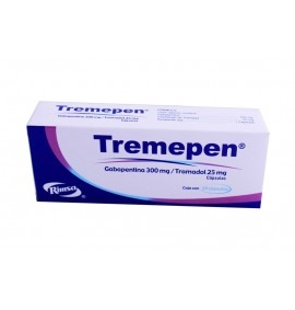 Tremepen 30 Cápsulas 300mg (25mg)