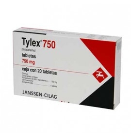 Tylex 750 20 Tabletas