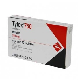 Tylex 750 40 Tabletas