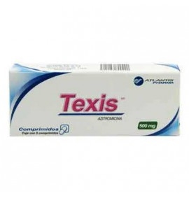 Texis 3 Tabletas 500mg