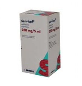 Servicef Suspensión 100ml (250mg/5ml)
