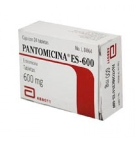 Pantomicina Es 600 24 Tabletas