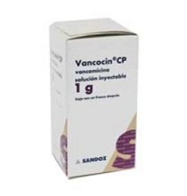 Vancocin Solución Inyectable 1g