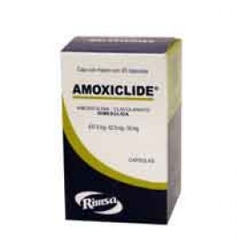 Amoxiclide 20 Cápsulas