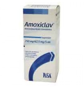 Amoxiclav Suspensión 75ml (250mg)
