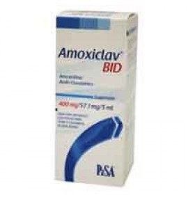 Amoxiclav Bid Suspensión 70ml (400mg)